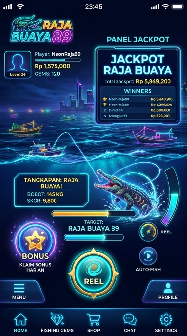 rajajuara — layar beranda